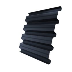 Профнастил H60A Grand Line 0,5 Velur20 RAL 7024 мокрый асфальт