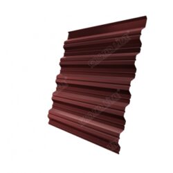 Профнастил HC35A 0,5 Satin RAL 3009 оксидно-красный