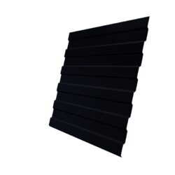 Профнастил С8А 0,5 Satin Мatt RAL 9005 черный