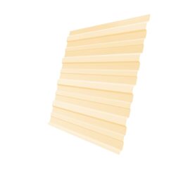 Профнастил С10A Grand Line 0,5 Velur20 RAL 1015 светлая слоновая кость
